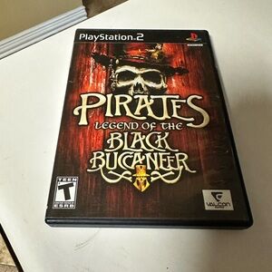 PS2 Pirates Legend of‎ the Black Buccaneer Playstation 2 video game